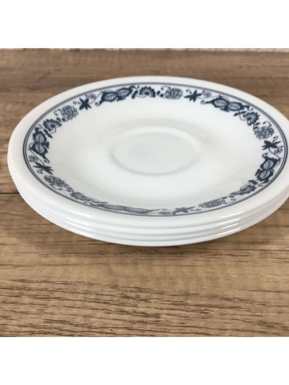 Corelle Old Town Blue Onion Saucers Set Of 4 6.25